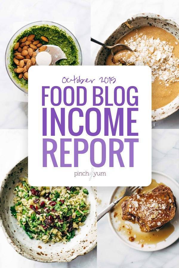 October Income Report collage of four images.