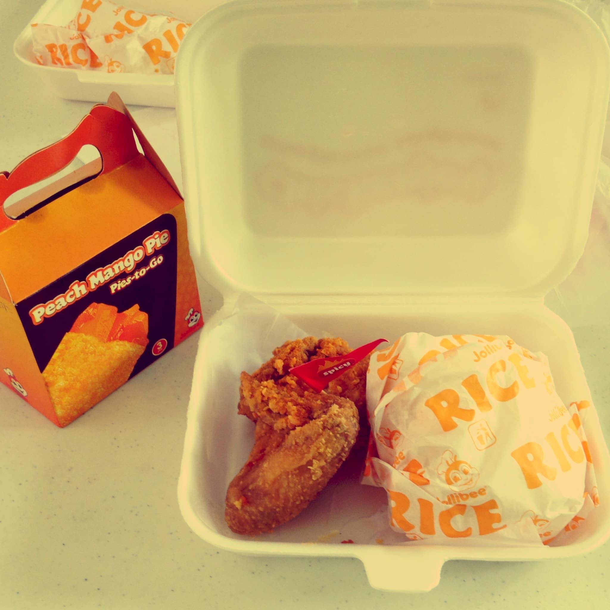 Jollibee - Chicken and Rice.