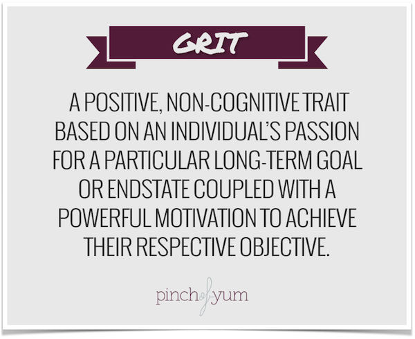 Definition of Grit.