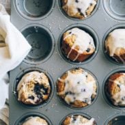 A picture of Whole Wheat Blueberry Muffins