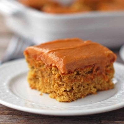 A picture of <span class="fn">Banana Cake with Peanut Butter Frosting